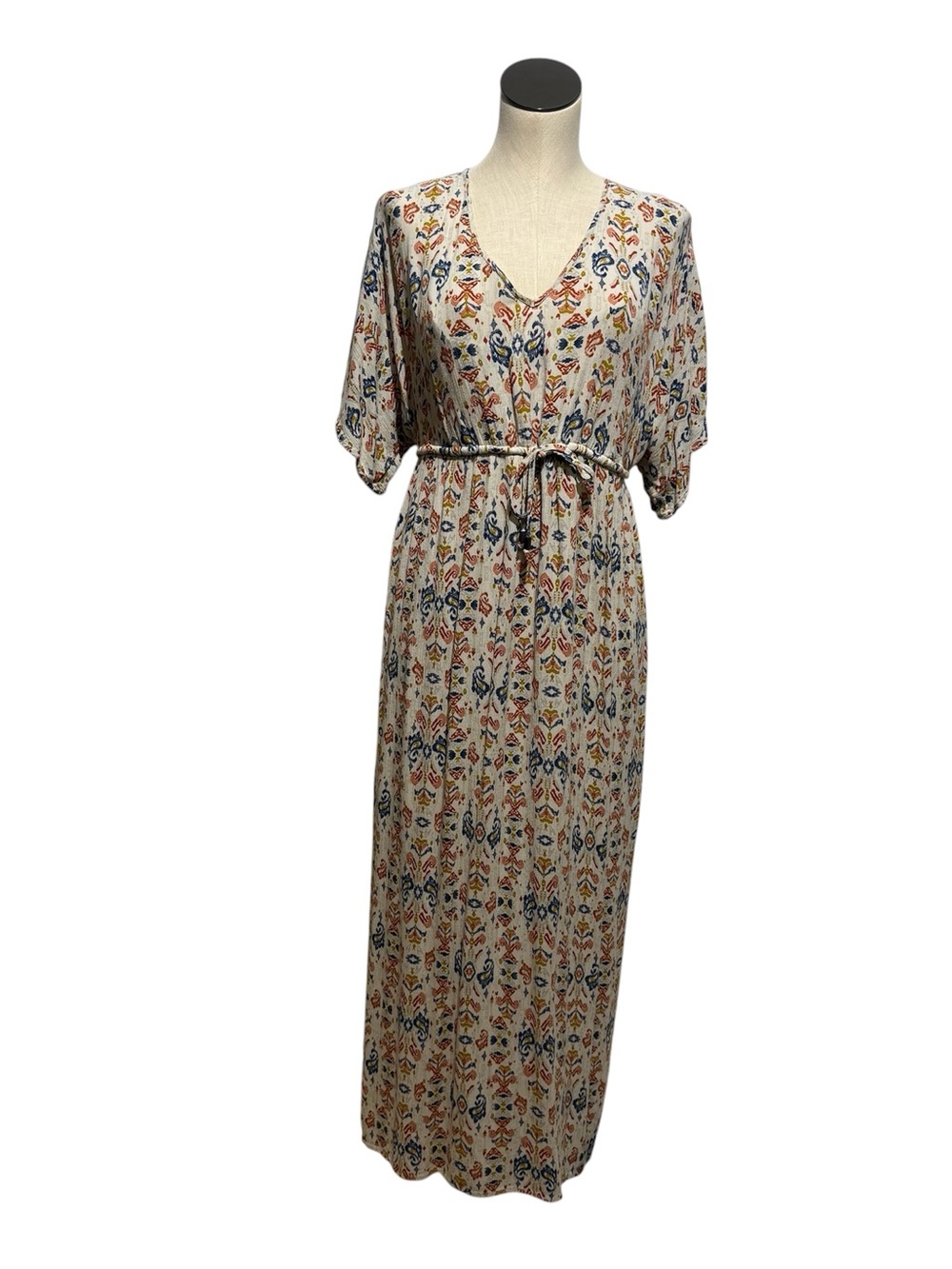 Lovestitch Satya elegant floral maxi hippie dress size S/M